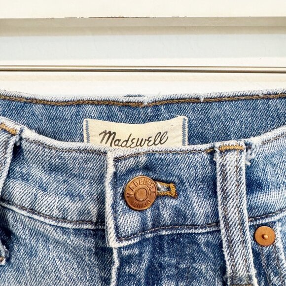 Madewell Denim The Perfect Vintage Straight Jeans in Reinhart Blue 26 - Picture 6 of 12